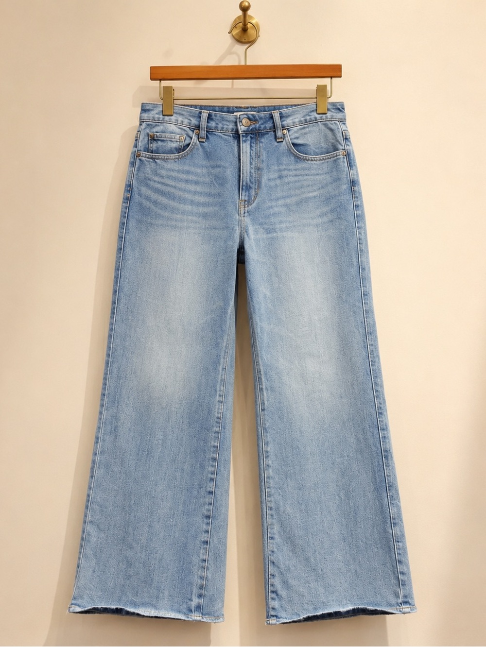 KANCAN light-wash high-rise Holly flare size 13/33 1/2”